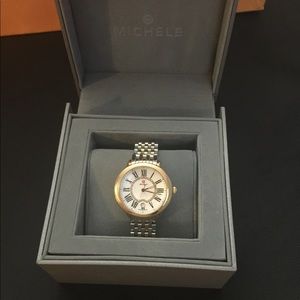 Authentic Michelle watch ! Two toned